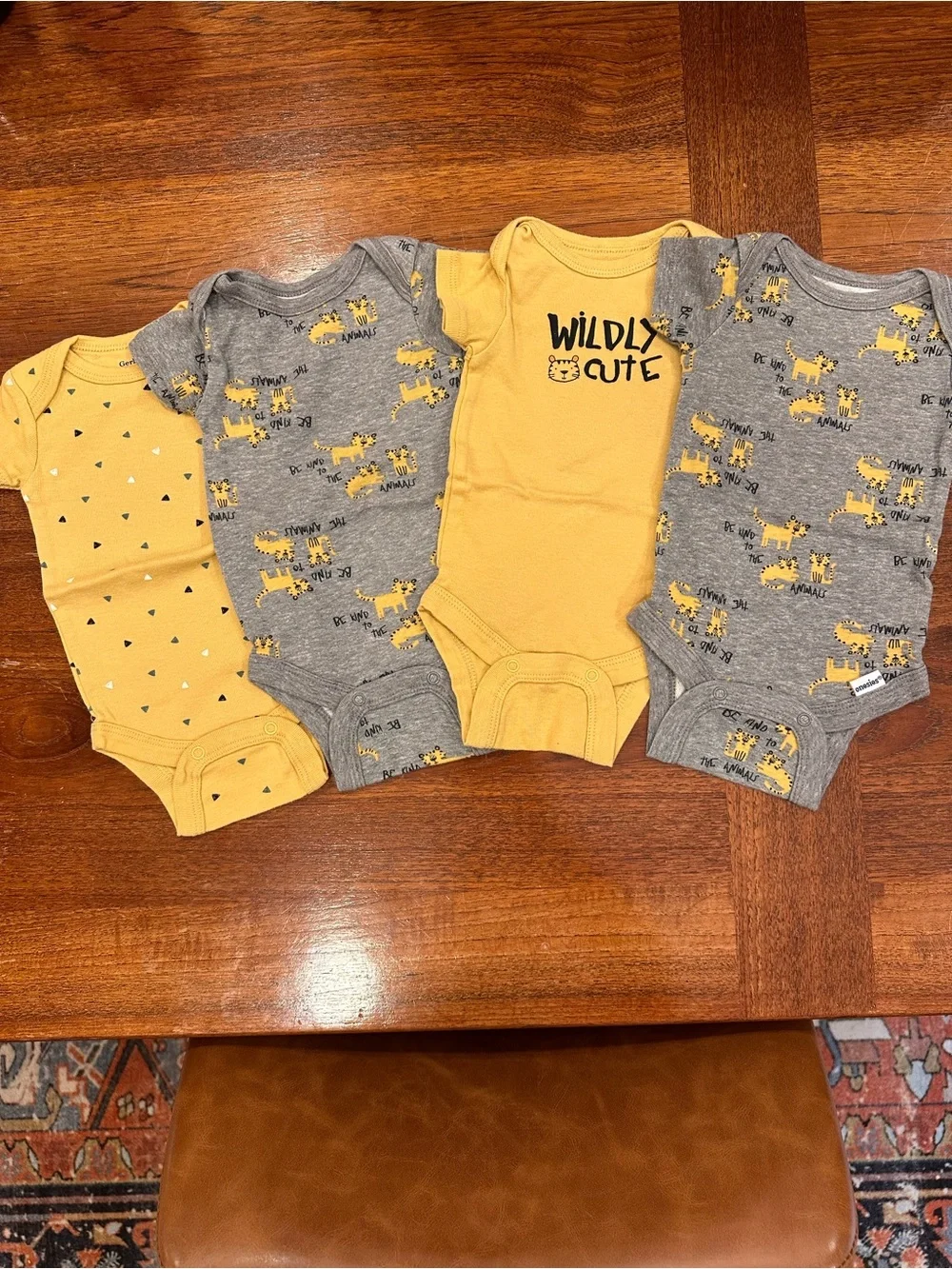 New/EUC Bundle of Baby Boys Onesies, 0-3 Months, Set of 7
